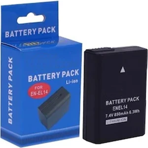 Nikon Uyumlu EN-EL14 Batarya D3100 D3200 D5100 D5200 D5300 En El 14 Batarya