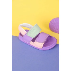 22 - 30 Numara Kız Çocuk Vicco Krixi Lila Sandalet