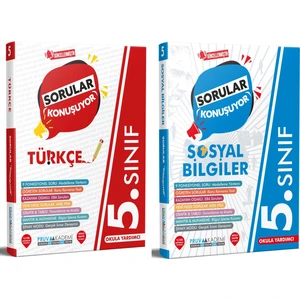 Pruva Akademi 5. Sınıf Türkçe - Sosyal Bilgiler Sorular Konuşuyor Seti 2023 2 Kitap