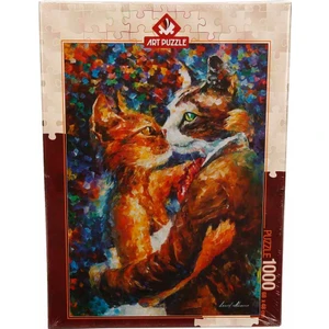 Art Puzzle Aşık Kedilerin Dansı 1000 Parça Unisex Çocuk Puzzle