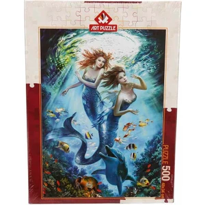 Art Puzzle Deniz Kızları 500 Parça Puzzle 48 x 34 cm Eğlenceli Zihin Geliştirici Aktivite