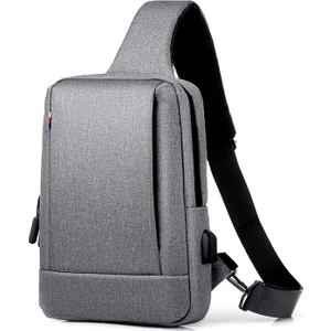 Erkek Göğüs Çantası, Günlük Seyahat Göğüs Çantası, Çok Fonksiyonlu Iş Omuz Çantası (Yurt Dışından)