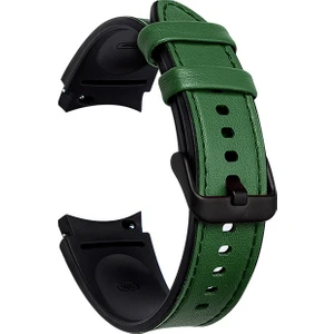 Samsung Galaxy Watch 4 44MM 40MM / Galaxy Watch4 Classic 46MM 42MM Için 20MM Ayarlanabilir Deri Watchme Bant Kayışı (Yurt Dışından)