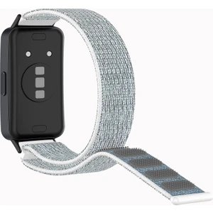 Huawei Band 8 Naylon Watch Band Ayarlanabilir Spor Döngüsü Nefes Alabilir Kayışı - Deniz Kılıfı (Yurt Dışından)