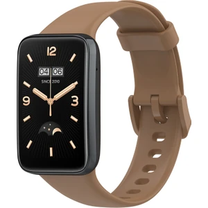 Xiaomi Mi Band 7 Için Pro Sold Renk Tpu Saat Bant Pimi Toka Ayarlanabilir Bilek Kayışı - Kahverengi (Yurt Dışından)