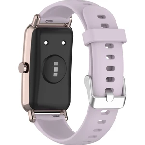 Huawei Watch Fit Mini / Talkband B6 / B3 Yedek Saat Bandı 16MM Saat Kayış Silikon Saat Bandı - Mor (Yurt Dışından)