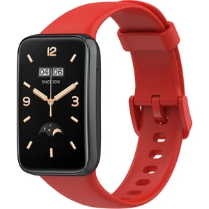 Xiaomi Mi Band 7 Için Pro Prod Renk Tpu Saat Bant Pimi Toka Ayarlanabilir Bilek Kayışı - Kırmızı (Yurt Dışından)