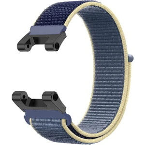 Huami Amazfit Için T-Rex / T-Rex Pro / Ares Ayarlanabilir Saat Kayışı Esnek Naylon Bilezik Akıllı Saat Kadınlar / Erkekler Için Nefes Alabilir Bant-Mavi (Yurt Dışından)
