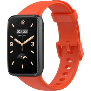 Xiaomi Mi Band 7 Için Pro Sold Renk Tpu Saat Bant Pimi Toka Ayarlanabilir Bilek Kayışı - Turuncu (Yurt Dışından)