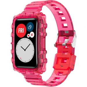 Huawei Watch Fit / Fit 2 / Fit Yeni Tek Boyut - Gül - (Yurt Dışından)