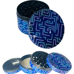 3D-11-63M Grınder 4 Kat Tutun Baharat Öğütücü Parçalayıcı Paslanmaz Mıknatıslı Gırgır