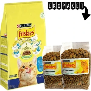 Purina Friskies Somonlu ve Sebzeli Kısırlaştırılmış Kedi Maması 2kg Ekopaket