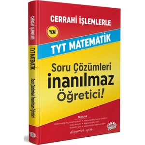 Editör Yayınları Cerrahi Işlemlerle TYT Matematik
