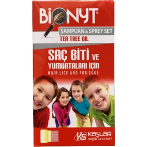 Saç Biti ve Yumurtaları Için (Çay Ağacı Yağlı) Şampuan & Sprey Set
