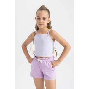 Kız Çocuk Crop Askılı Atlet X5062A622SM