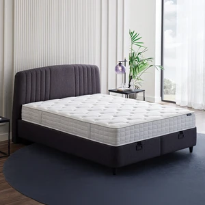 Bedding Silver Therapy Yatak, Canto Baza, Silver Başlık Tek Kişilik 3'lü Set - Antrasit