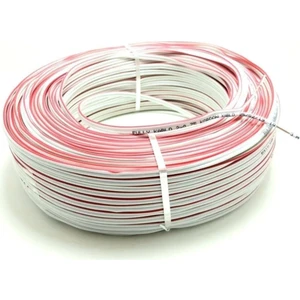 HASGÜL- 2 x 0.75 MM Yassı Kordon Kablo 100 Metre