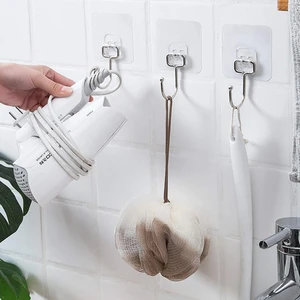 Alper Banyo Banyo Için Güçlü Yapışkan Kancalar,yapışkanlı Askılar ,mutfak,ev Ofis Için Duvar Askıları 3 Adet