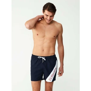 U.S. Polo Assn. Erkek Lacivert Orta Boy Deniz Şortu