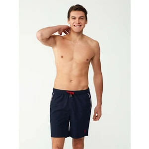 U.S. Polo Assn. Erkek Lacivert Uzun Deniz Şortu