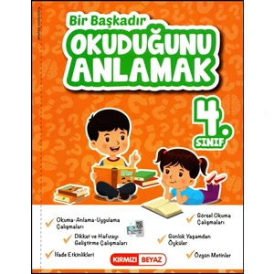 Kırmızı Beyaz Yayınlar Bir Başkadır Okuduğunu Anlama 4.Sınıf