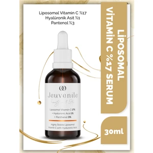 Canlandırıcı Aydınnlatıcı Liposomal Vitamin C %17  Serumu 30 ml - Vitamin C 17% Face Serum 30 ml