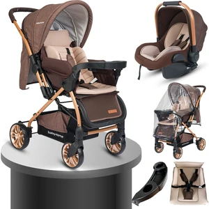 Baby Home Bh-790 Gold Urbo Travel Sistem Bebek Arabası