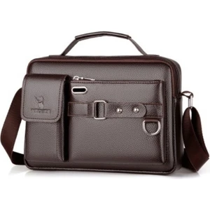 Erkek Günlük El Çantası Iş Tek Omuz Crossbody Çanta (Yurt Dışından)