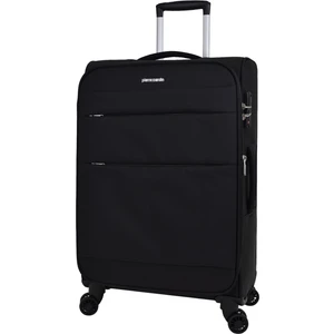 Pierre Cardin Ultra Light Hafif Lüx Kumaş Büyük Boy Valiz Siyah PC4200