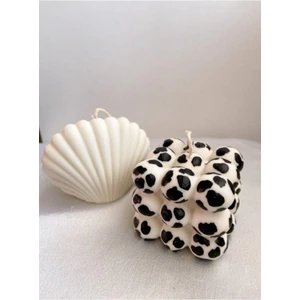 Ersu Store  2'li Bubble ve Istiridye Set Kokulu Dekoratif Mum