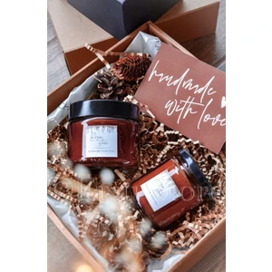 Ersu Store  Amber Cam Kokulu 2 Adet Soya Mum Seti