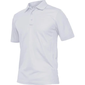 Ghassy Co. Erkek Taktik Polo Yaka Gömlek Hızlı Kuruma Nem Emici Performans Pique Jersey Golf T-Shirt