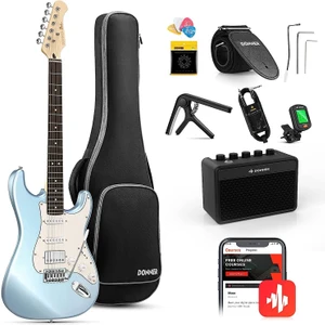 DST-152R Elektro Gitar Seti (Metallic Ice Blue)