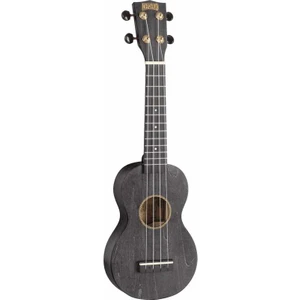 MS1TBK Slimline Serisi Soprano  Ukulele  (Transparent Black)
