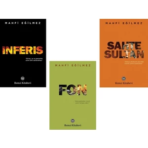 Inferis - Sahte Sultan - Fon ( Kara Roman Üçlemesi ) / 3 Kitap Set - Mahfi Eğilmez