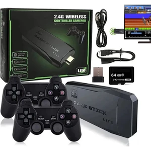 Super Konsol S2 12000 Retro Oyun Ps1/gbc/gba/sfc 64G 2.4g Çift Kablosuz Joystick