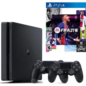 Playstation 4 Slim 1 TB+ 2.Dualshock + Ps4 Fifa 2021