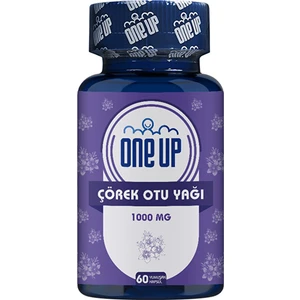 One Up Çörek Otu Yağı 1000 mg 60 Yumuşak Kapsül