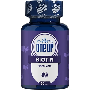 One Up Biotin 5000 mcg 60 Tablet