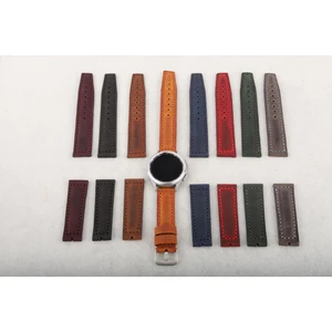 Brown Art Craft Xiaomi Watch S1 S1 Pro S1 Active Uyumlu Hakiki Deri Kordon