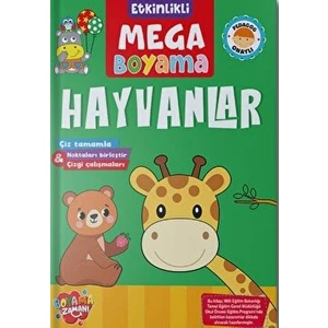 Etkinlikli Mega Boyama - Hayvanlar