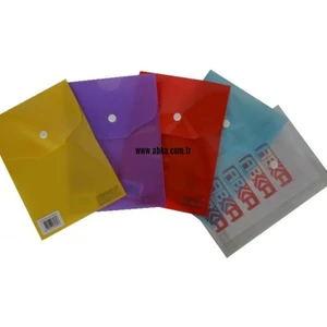 Çıtçıtlı Dosya A6 Karışık Renkli 12 Adet