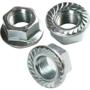 Flanşlı Somun Metrik 10MM 20 Adet Pullu Somun