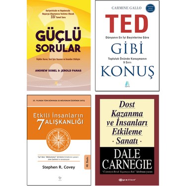 Güçlü Sorular - Ted Gibi Konuş - Etkili Insanların 7 Kitabı