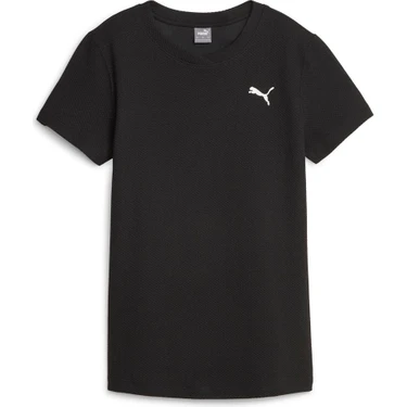 Kadınlar için Puma Her Structured Tee T-Shirt Renkli Günlük Kullanım ve Rahat