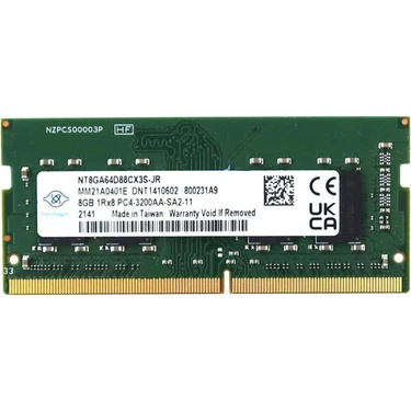 Nanya 8gb Ddr4 3200MHZ Notebook