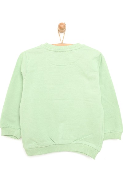 Hello Baby Hellobaby Basic Maymun Desenli Sweatshirt Erkek Bebek