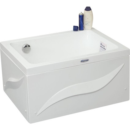 Coast Mini Dikdörtgen Küvet 90x70, H43 (Gövde + Metal Ayak + 4 Yön Panel)