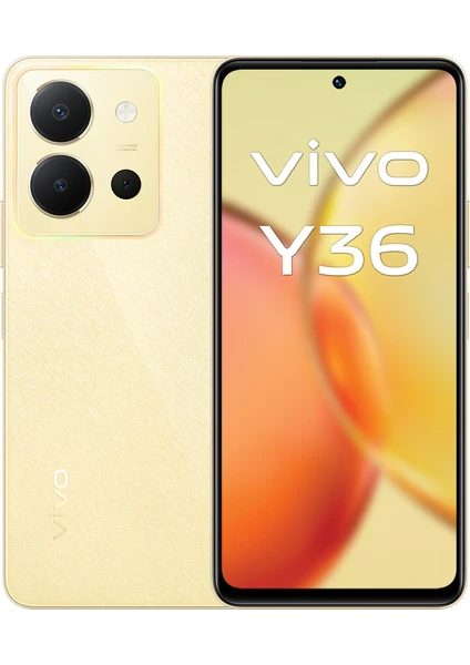 Y36 128 GB 8 GB Ram (Vivo Türkiye Garantili) Sarı