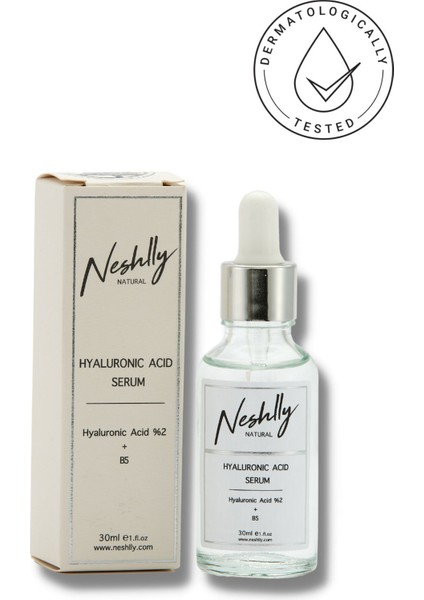 Hyaluronic Acid Serum 30 ml (Yoğun Nemlendirme, Bariyer Güçlendirici ve Dolgunlaştırıcı)